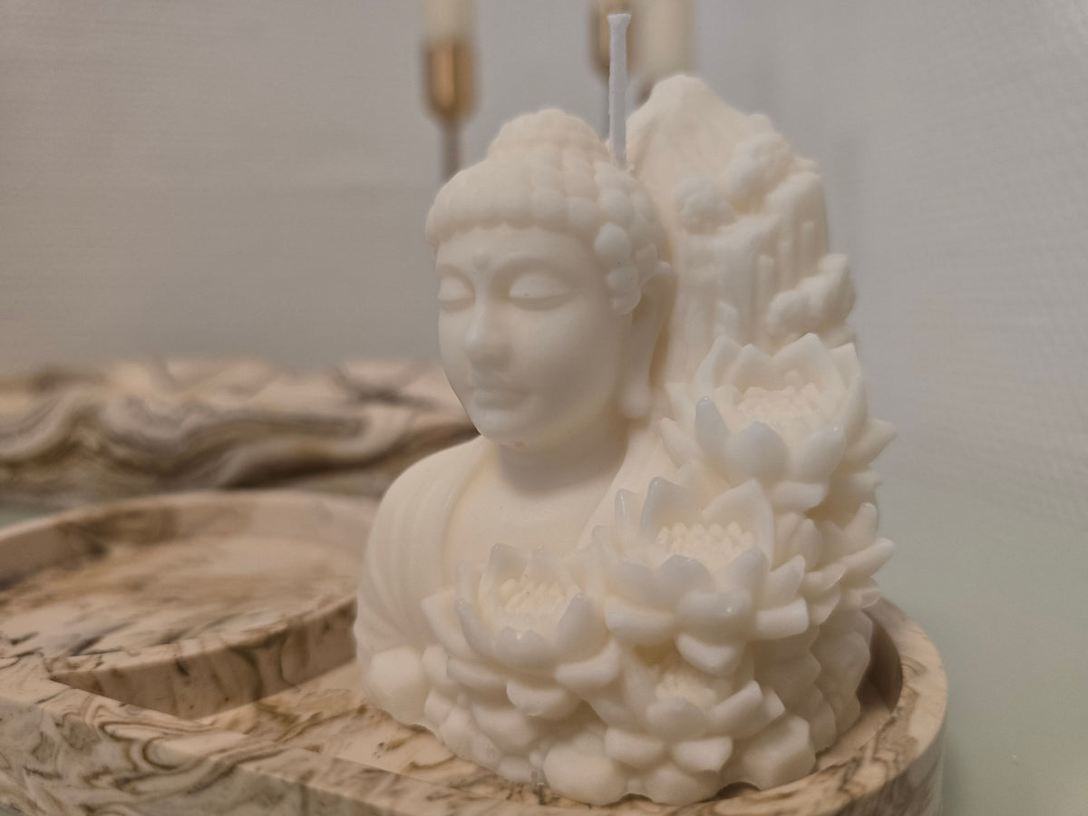 Buddha Blossom – Geurkaars Vanille