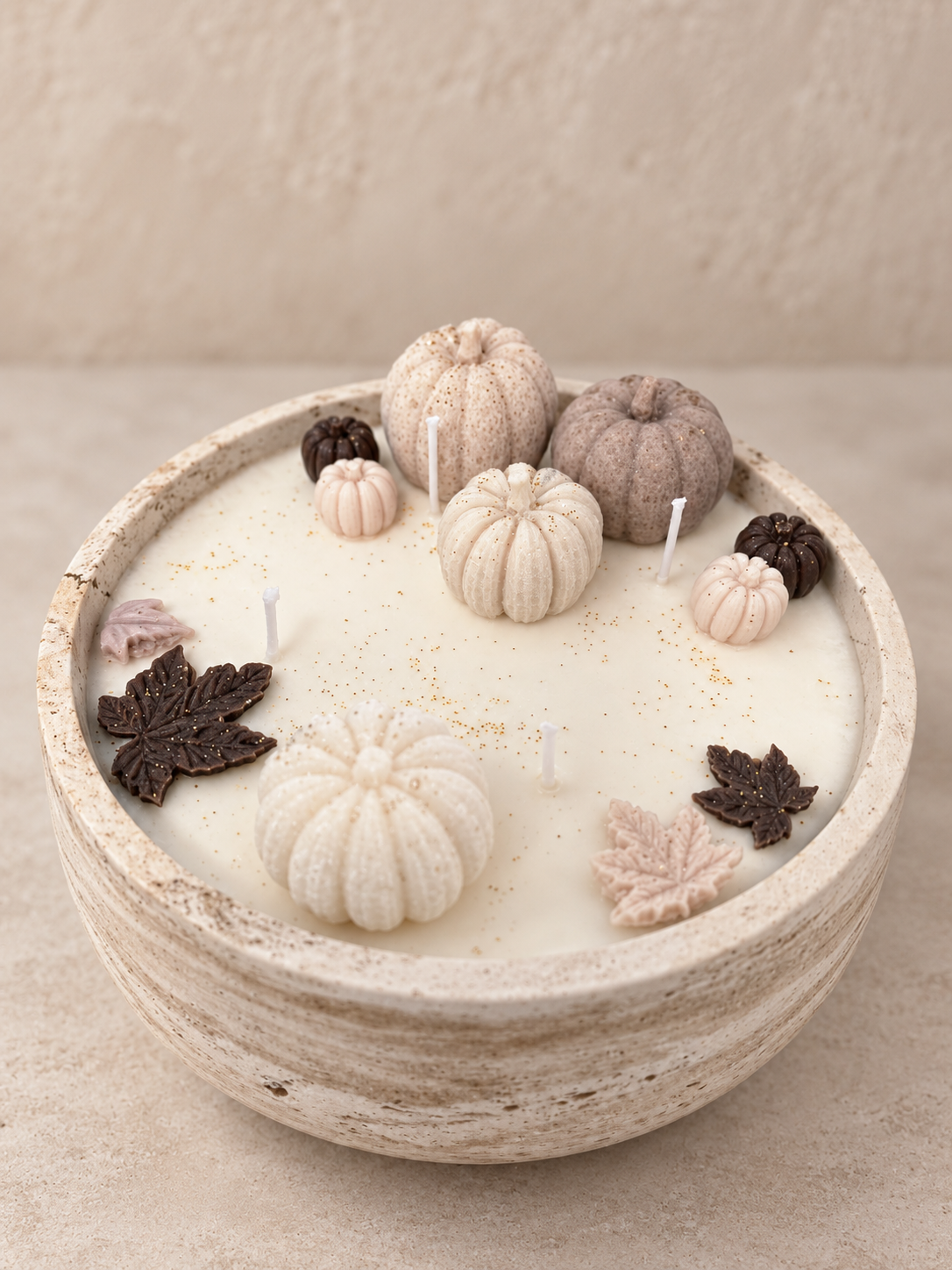 Autumn Glow – Golden Amber Geurkaars groot