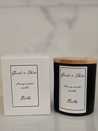 Luxury scented candle, Bella