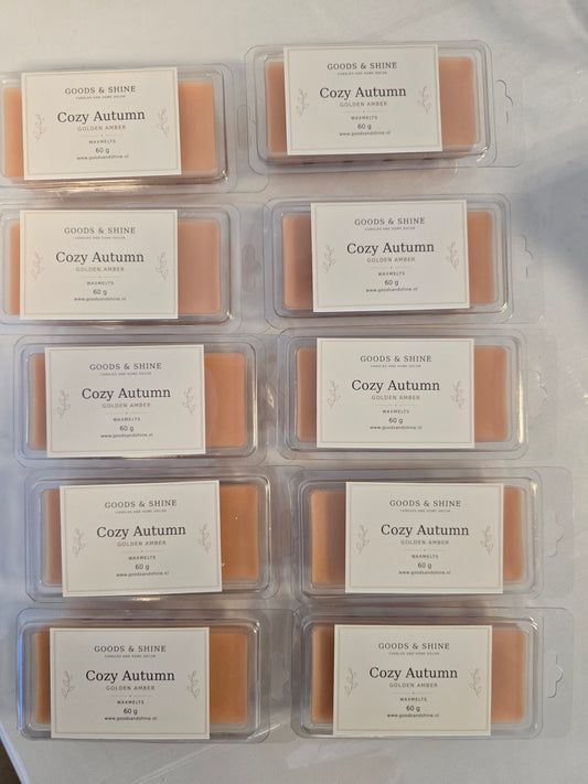 Cozy Autumn – Golden Amber Wax Melts