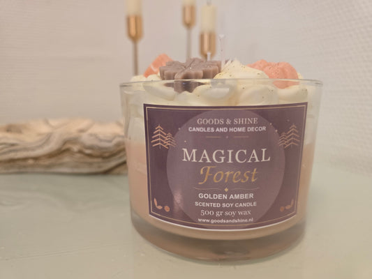 Magical Forest – Golden Amber geurkaars