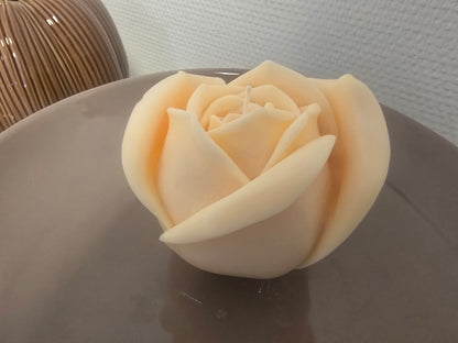 Rosé Amour – Elegante Bloemkaars